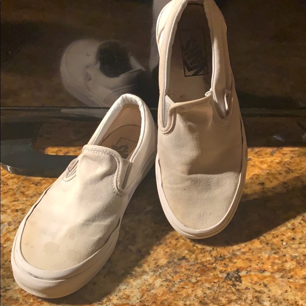 Slip on Vans size 6